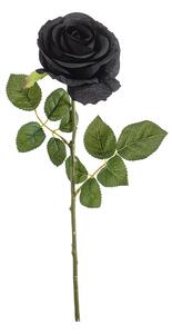 Τεχνητό Λουλούδι 67εκ. Emerald Rose Black 435249