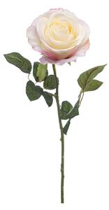 Τεχνητό Λουλούδι 67εκ. Emerald Rose White/Pink 433749