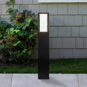 Searchlight Λάμπα βάσης Avenue, μαύρη, ύψος 45 εκ., μέταλλο, Μαύρο, Αλουμίνιο, σύγχρονο