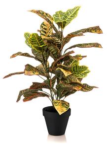 Τεχνητό Φυτό Σε Γλάστρα 65εκ. Emerald Croton 435265