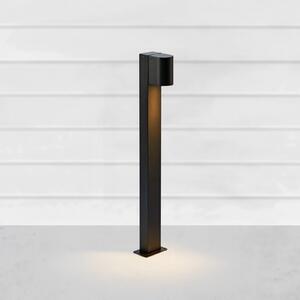 Markslöjd Φωτιστικό LED Alor, μαύρο, IP65, ύψος 75 cm, ρυθμιζόμενο, ρυθμιζόμενος, Μαύρο, Αλουμίνιο, Σκανδιναβικό