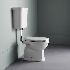 GSI Classic Medium Level 871000MC Λεκάνη Υ.Π Κατωστόμια 73cm με Καζανάκι Χαμηλής Κατεβασιάς και Κάλυμμα Λευκό Soft Close