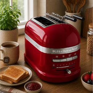 Φρυγανιέρα KitchenAid Artisan 5KMT2204ECA με ισχύ 1250W και χωρητικότητα 2 φέτες ψωμιού - Candy Apple
