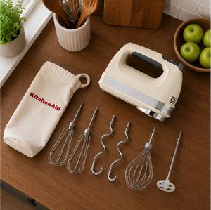 Μίξερ Χειρός KitchenAid 5KHM9212EAC με ισχύ 85W και 9 ταχύτητες - Almond Cream