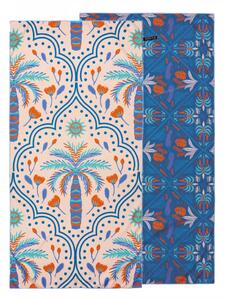 Πετσέτα Θαλάσσης Microfiber 2 Όψεων (80x160) Kentia Stylish Resort 268