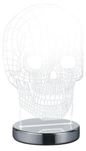 Επιτραπέζιο Φωτιστικό Skull LED κρανίο Trio Lighting R52461106 Διάφανο