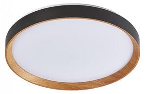 Πλαφονιέρα Φωτιστικό Οροφής LED 36W CCT Μέταλλο Sunlight ROBLE-500-B Μαύρο