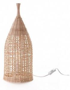 Επιδαπέδιο Φωτιστικό E27 Φ21cm Rattan Φυσικό 124-01247-10 Luma Lighting 124-01247-10 Μπεζ