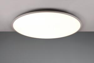 Πλαφονιέρα Φωτιστικό Οροφής LED 53W Τιτάνιο Dimmer 3CCT Yuma 641719187 Trio Lighting 641719187 Ασημί