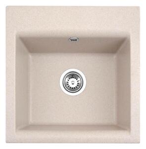 ALVEUS 1149111 - Νεροχύτης κουζίνας GEM 50x50 cm γρανίτης/μπεζ
