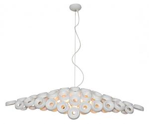 Κρεμαστό Φωτιστικό Οροφής 6xE14 120cm Darina Homelighting 77-4365 Μαύρο