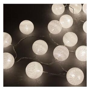 Λαμπάκια Σειρά 20 LED Λευκό 2,85m Cotton Balls Pure 27-00441 Panagoulas 27-00441 Λευκό