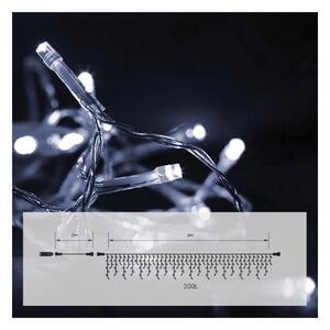 Λαμπάκια Βροχή 200 LED Διάφανο 4m IP44 Ψυχρό Φως 27-00266 Panagoulas 27-00266 Διάφανο