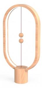 Designnest Heng Balance Wooden Lamp Ellipse Διακοσμητική λάμπα με μαγνητικό διακόπτη Light Wood DH0037LW/HBLEUB