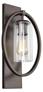 Απλίκα Φωτιστικό Τοίχου E27 60W IP20 Marlena Elstead Lighting FE-MARLENA1-ANBZ Μπρονζέ