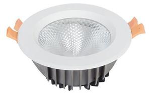 Φωτιστικό Σποτ Χωνευτό LED 10W IP22 3CCT Λευκό Pro 145-65210 Eurolamp 145-65210 Λευκό