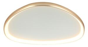 Πλαφονιέρα Φωτιστικό Οροφής 60cm LED 32W IP20 3000K Zambelis 23088 Χρυσό