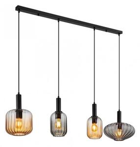 Κρεμαστό Φωτιστικό Οροφής 4xE27 Μαύρο 15719-4 Globo Lighting 15719-4 Μαύρο