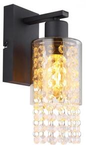 Απλίκα Φωτιστικό Τοίχου E27 Μαύρο Backey 15799W Globo Lighting 15799W Μαύρο