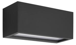 Απλίκα Φωτιστικό Τοίχου E27 11x25x11cm IP54 Amigo Eurolamp 145-20633 Μαύρο