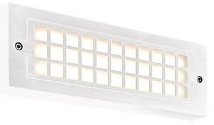 Απλίκα Φωτιστικό Τοίχου LED 6W 3CCT IP65 Πλέγμα Senario Pro Eurolamp 145-52116 Λευκό