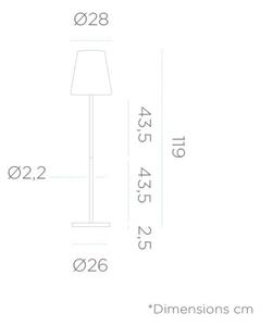 Επιδαπέδιο Φωτιστικό LED IP65 RGBW Lola Slim 120 New Garden LUMLLS120GESSNW Γκρι