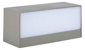 Απλίκα Φωτιστικό Τοίχου LED 12W 230V 1150lm 90° IP65 Up-Down Large Γκρι Φυσικό Λευκό 218243 VTAC 218243 Γκρι