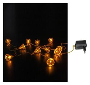 Καμπάνες Πορτοκαλί με 100 Led εσωτ.χώρου Lumen 30-4110099