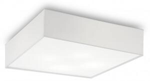 Πλαφονιέρα Φωτιστικό Οροφής Ritz λευκό PVC Ideal Lux 152912 Λευκό