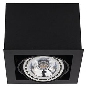 Downlight Σποτ μονόφωτο Box ES111 γκρι μαύρο λευκό Nowodvorski 9495 Μαύρο