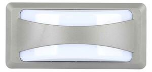 Απλίκα LED 12W 230V 1160lm 130° IP65 230x110x76mm Ψυχρό Λευκό Γκρι 218247 V-TAC 218247 Γκρι