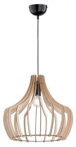 Κρεμαστό Φωτιστικό Οροφής ξύλινο R30253830 Wood Trio Lighting R30253830 Καφέ