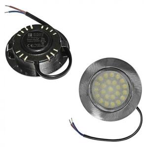 Σποτ LED Κουζίνας Χωνευτό 4W 240V Φ7 Lumen 21-400066 Ασημί