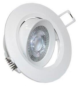 Σποτ Χωνευτό LED Ψευδορoφής Κινητό Στρογγυλό 5W Lumen 21-051000 Λευκό