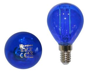 Λαμπτήρας LED E14 COG 2W Σφαιρική Lumen Adeleq 13-14024 Μπλε