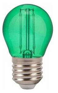 Λάμπα LED E27 G45 Filament 2W γυαλί V-TAC 7411 Πράσινο