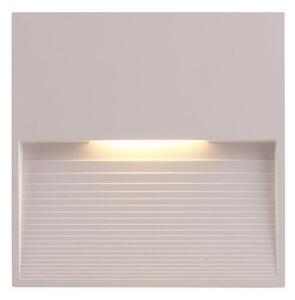 Απλίκα Φωτιστικό Τοίχου SLIM LED 3W 120X120X12 3000K IP65 145-52101 Eurolamp 145-52101 Λευκό