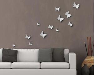 Αυτοκόλλητα Τοίχου Πεταλούδες White Butterflies 3D 24001 Ango Dalber 24001 Λευκό