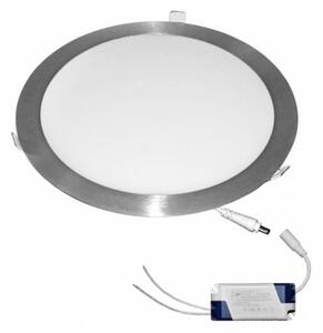 Φωτιστικό PL Χωνευτό 25W SMD Slim Σατινέ 6300K 21-0251660 Lumen 21-0251660 Αλουμίνιο