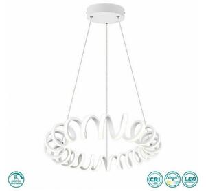 Κρεμαστό Φωτιστικό Οροφής Led Λευκό Curl 325110131 Trio Lighting 325110131 Λευκό