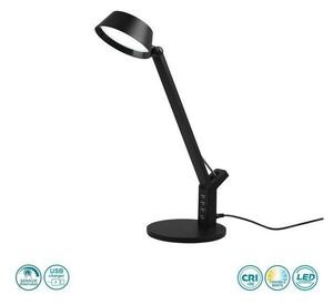 Επιτραπέζιο Φωτιστικό Γραφείου Led Μαύρο Ava 523090132 Trio Lighting 523090132 Μαύρο