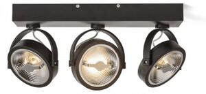 Σποτ Φωτιστικό Τοίχου-Οροφής Led KELLY ΙΙΙ H11,9 Φ43,5 Rendl R12337 Μαύρο