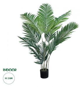 Artificial Garden ARECA PALM TREE 20009 Τεχνητό Διακοσμητικό Φυτό Φοινικόδεντρο Αρέκα Υ160cm Globostar 20009 Πράσινο