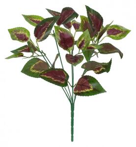 AMARANTHUS TRICOLOR 78296 Τεχνητό Φυτό Αμάραντος Τρίχρωμος - Μπουκέτο Διακοσμητικών Φυτών - Κλαδιών με Φύλλωμα Πράσινο - Κόκκινο 78296 Πράσινο