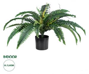 Artificial Garden FERN 20058 Τεχνητό Διακοσμητικό Φυτό Φτέρη Υ40cm Globostar 20058 Πράσινο