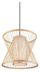 Κρεμαστό Φωτιστικό Οροφής ARTE ILLUMINA E27 Φ34.5 Bamboo 144-31006 Eurolamp 144-31006 Μπεζ