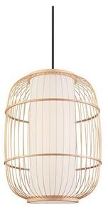 Κρεμαστό Φωτιστικό Οροφής ARTE ILLUMINA E27 Φ30 Bamboo 144-31005 Eurolamp 144-31005 Μπεζ