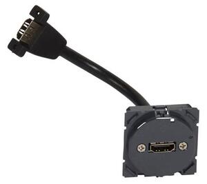 Πρίζα HDMI audio/video Ακροδέκτες με Βίδες IP40 Celiane 067377 Legrand 067377