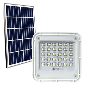 Ηλιακός Προβολέας LED 50W 6000K IP65 Με Τηλεχειριστήριο Λευκός 6626 Spotlight 6626 Λευκό