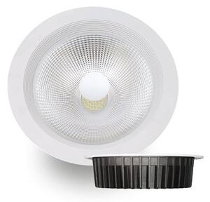 Χωνευτό Σποτ Φωτιστικό Οροφής LED MOB 30W 4000K Λευκό Epistar 5836 Spotlight 5836 Λευκό